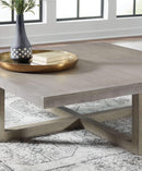 Lockthorne - Gray - Square Cocktail Table-Washburn's Home Furnishings