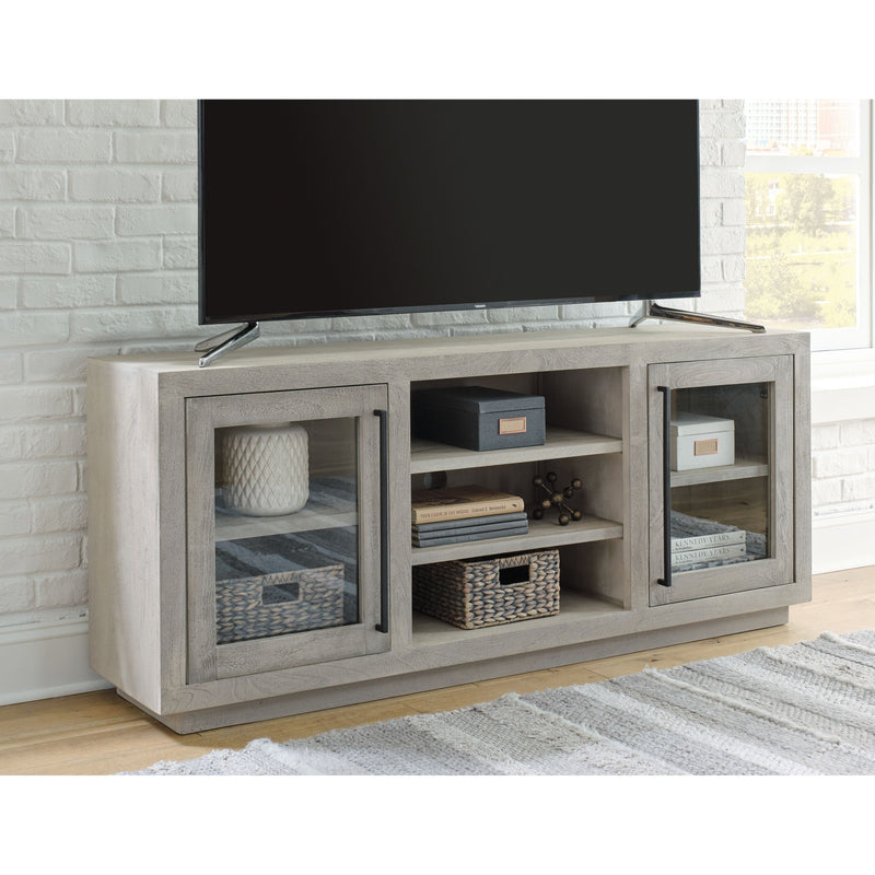 Lockthorne - Warm Gray - Accent Cabinet-Washburn's Home Furnishings