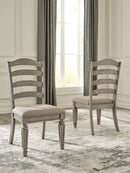 Lodenbay - Antique Gray - Dining Chair (set Of 2)-Washburn's Home Furnishings