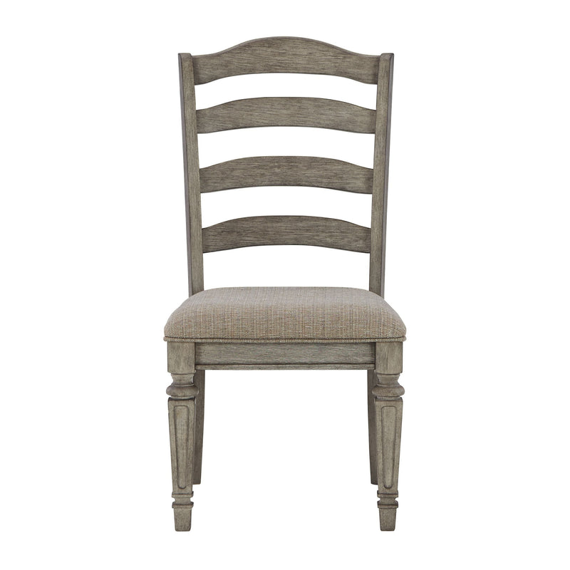 Lodenbay - Antique Gray - Dining Uph Side Chair (2/cn)-Washburn's Home Furnishings