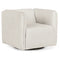 Lonoke - Gray - Swivel Accent Chair-Washburn's Home Furnishings