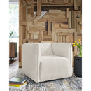 Lonoke - Gray - Swivel Accent Chair-Washburn's Home Furnishings