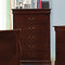 Louis Philippe - Chest - 48.25 - Wood - Brown-Washburn's Home Furnishings