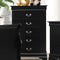 Louis Philippe - Chest - Black-Washburn's Home Furnishings