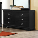 Louis Philippe - Dresser - Black-Washburn's Home Furnishings