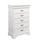 Louis Phillipe - Chest - White-Washburn's Home Furnishings