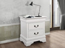 Louis Phillipe - Nightstand - White-Washburn's Home Furnishings