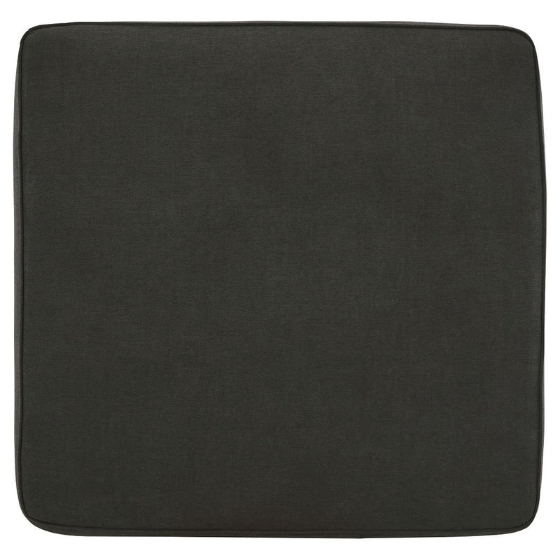 Lucina - Charcoal - Oversized Accent Ottoman-Washburn's Home Furnishings