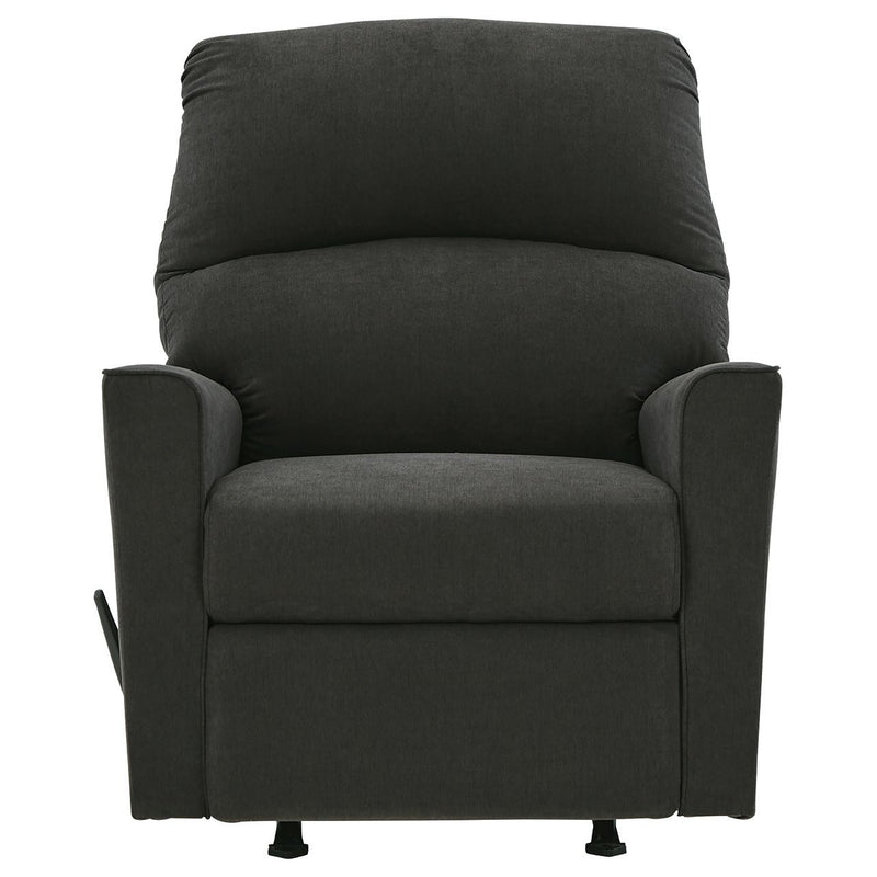 Lucina - Charcoal - Rocker Recliner-Washburn's Home Furnishings