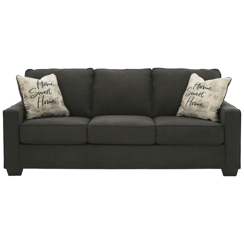 Lucina - Charcoal - Sofa-Washburn's Home Furnishings