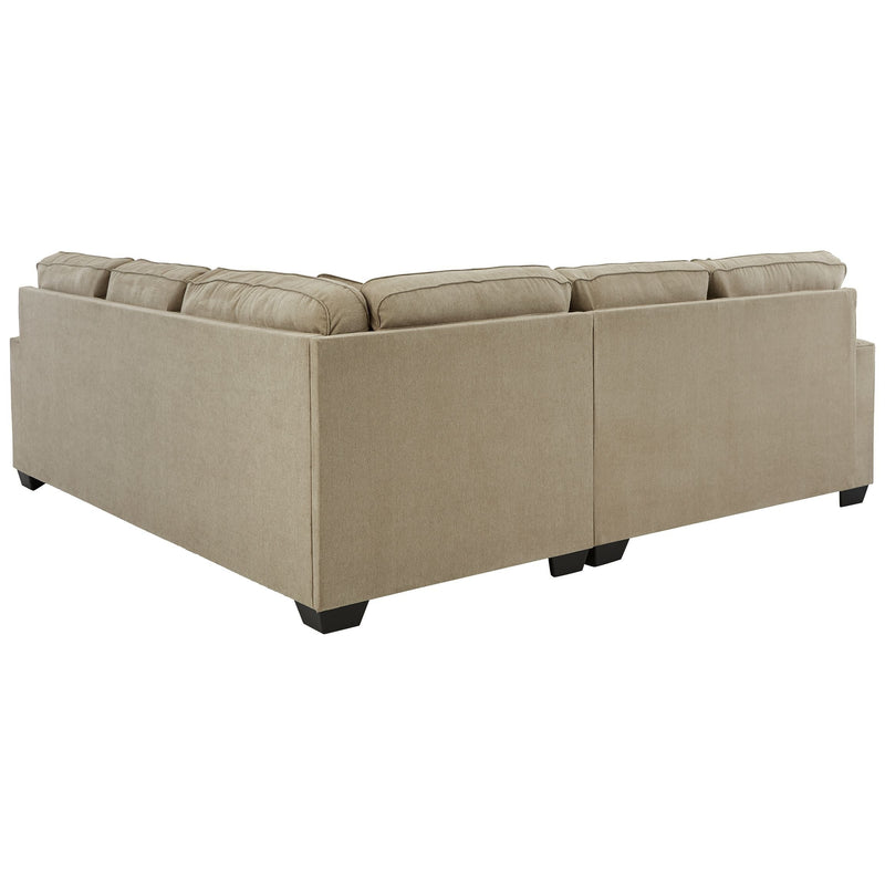 Lucina - Quartz - Left Arm Facing Loveseat 2 Pc Sectional-Washburn's Home Furnishings