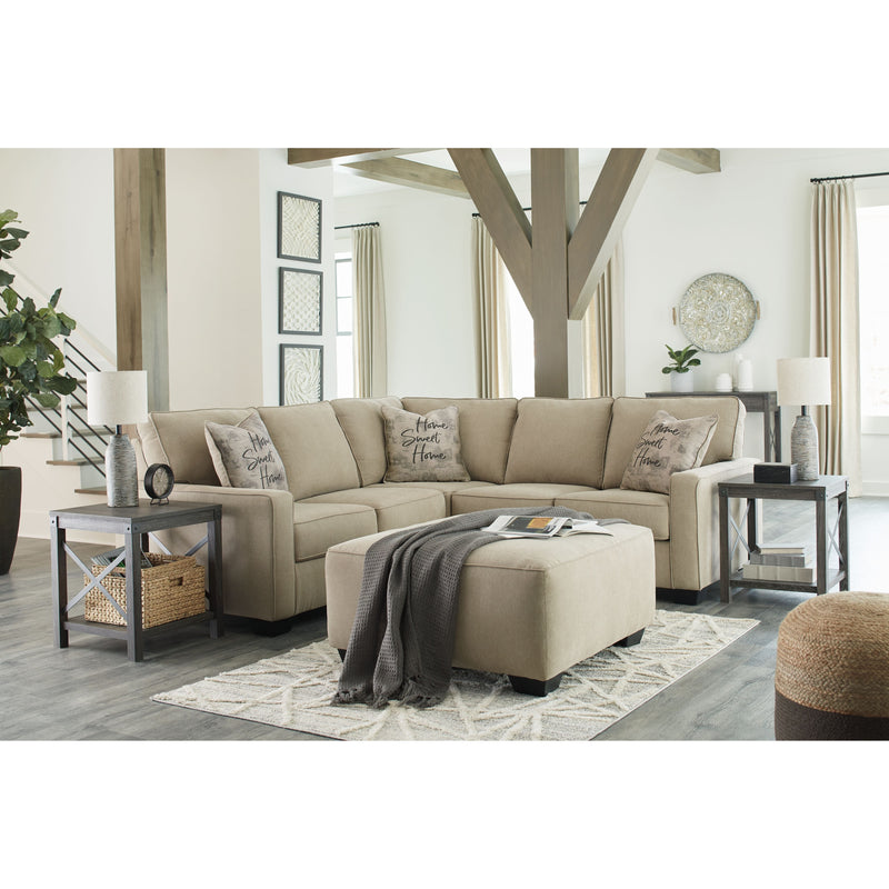 Lucina - Quartz - Left Arm Facing Loveseat 2 Pc Sectional-Washburn's Home Furnishings