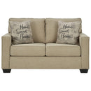 Lucina - Quartz - Loveseat-Washburn's Home Furnishings