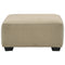 Lucina - Quartz - Oversized Accent Ottoman-Washburn's Home Furnishings