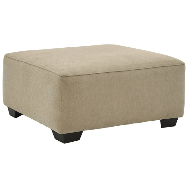 Lucina - Quartz - Oversized Accent Ottoman-Washburn's Home Furnishings