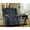 Ludden - Blue - Power Rocker Recliner-Washburn's Home Furnishings