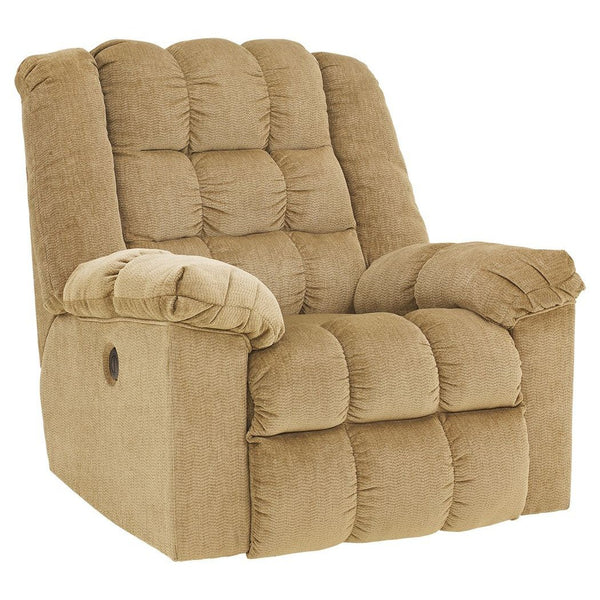 Ludden - Sand - Power Rocker Recliner-Washburn's Home Furnishings