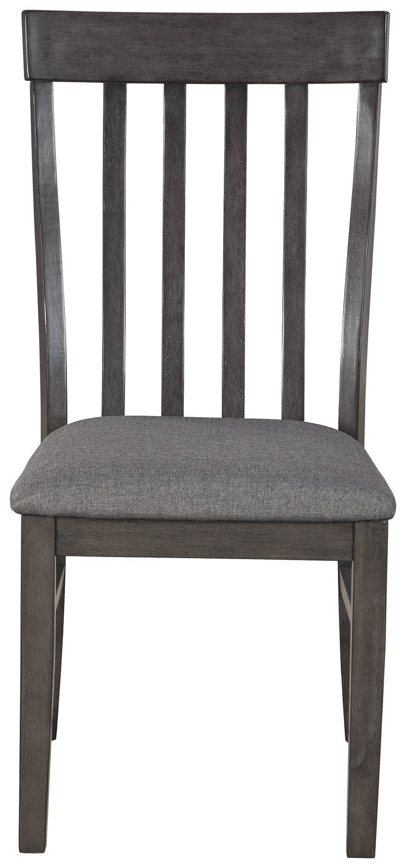 Luvoni - Dark Charcoal Gray - Dining Chair (set Of 2)-Washburn's Home Furnishings