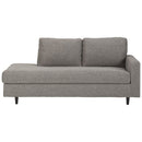 Lyman - Graphite - Raf Corner Chaise-Washburn's Home Furnishings