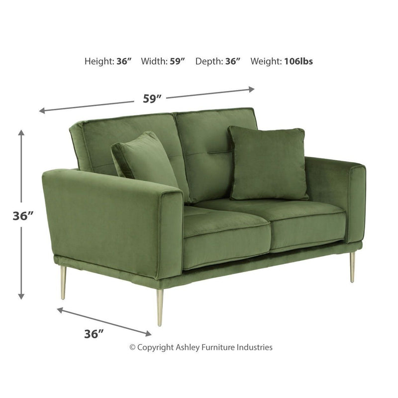 Macleary - Moss - Loveseat-Washburn's Home Furnishings