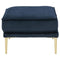 Macleary - Navy - Ottoman-Washburn's Home Furnishings