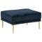 Macleary - Navy - Ottoman-Washburn's Home Furnishings