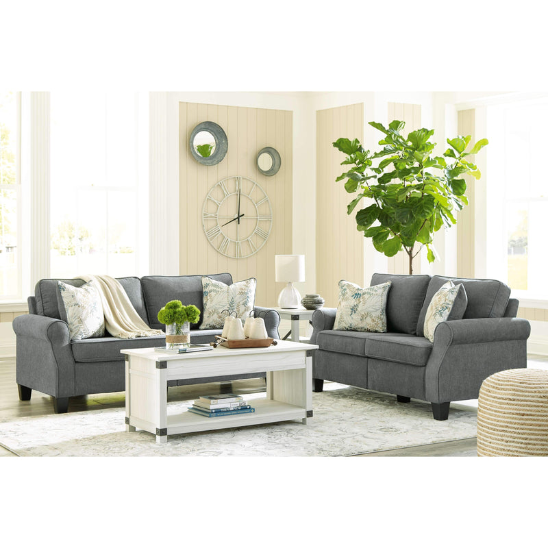 Maderla - Walnut - Left Arm Facing Chaise 2 Pc Sectional-Washburn's Home Furnishings