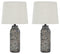 Mahima - Black/white - Paper Table Lamp (2/cn)-Washburn's Home Furnishings