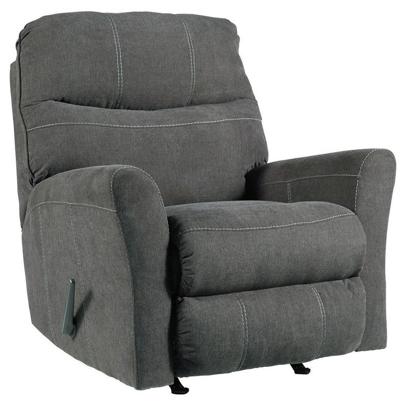 Maier - Charcoal - Rocker Recliner-Washburn's Home Furnishings