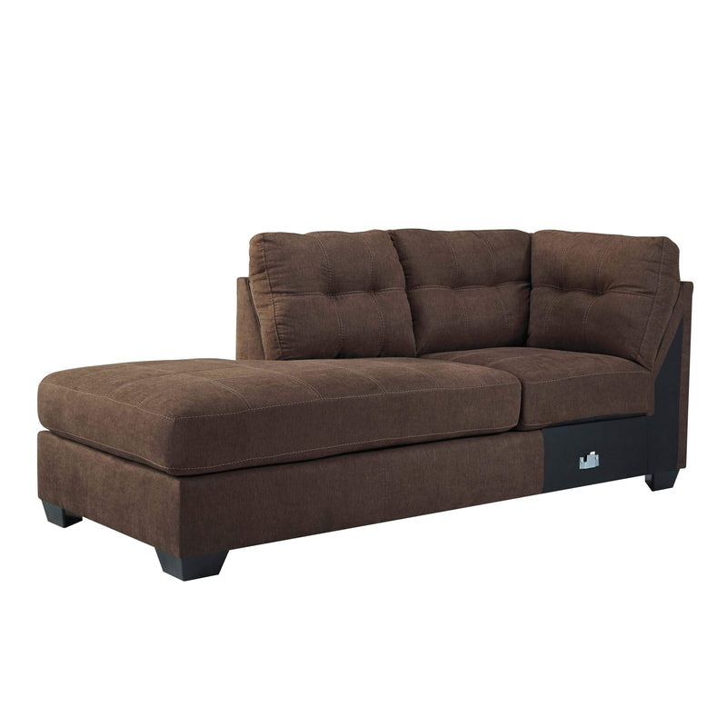 Maier - Walnut - Left Arm Facing Chaise 2 Pc Sectional-Washburn's Home Furnishings