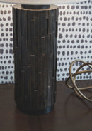 Makya - Black - Poly Table Lamp (2/cn)-Washburn's Home Furnishings