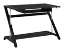 Mallet - Computer Desk - Black-Washburn's Home Furnishings