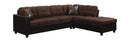 Mallory - Sectional - Sectional - Chocolate-Washburn's Home Furnishings