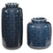 Marenda - Navy Blue - Vase Set (2/cn)-Washburn's Home Furnishings