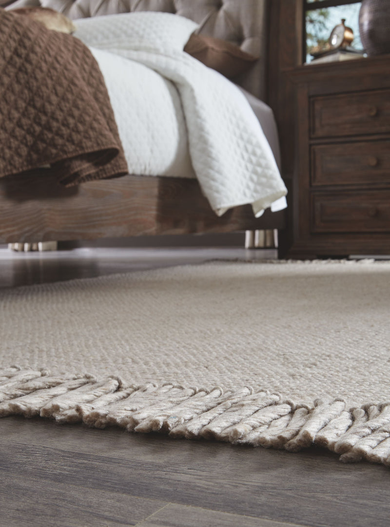 Mariano - Beige - Medium Rug-Washburn's Home Furnishings