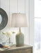 Maribeth - Sage - Paper Table Lamp (2/cn)-Washburn's Home Furnishings