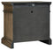 Markenburg - Brown - Three Drawer Night Stand-Washburn's Home Furnishings