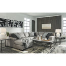 Marsing Nuvella - Slate - Left Arm Facing Chaise 4 Pc Sectional-Washburn's Home Furnishings