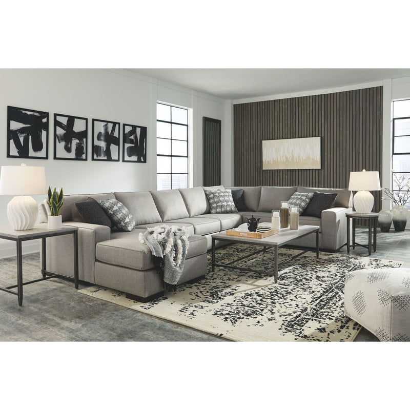 Marsing Nuvella - Slate - Left Arm Facing Chaise 5 Pc Sectional-Washburn's Home Furnishings