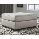 Marsing - Slate - Oversized Accent Ottoman-Washburn's Home Furnishings