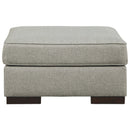 Marsing - Slate - Oversized Accent Ottoman-Washburn's Home Furnishings