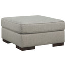 Marsing - Slate - Oversized Accent Ottoman-Washburn's Home Furnishings