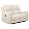 Marwood - Cream - Reclining Loveseat-Washburn's Home Furnishings