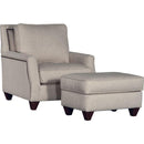 Mayo 6200F Series Ottoman in Paloma Grey-Washburn's Home Furnishings