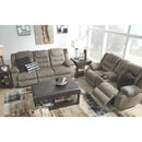 Mccade - Cobblestone - Dbl Rec Loveseat W/console-Washburn's Home Furnishings