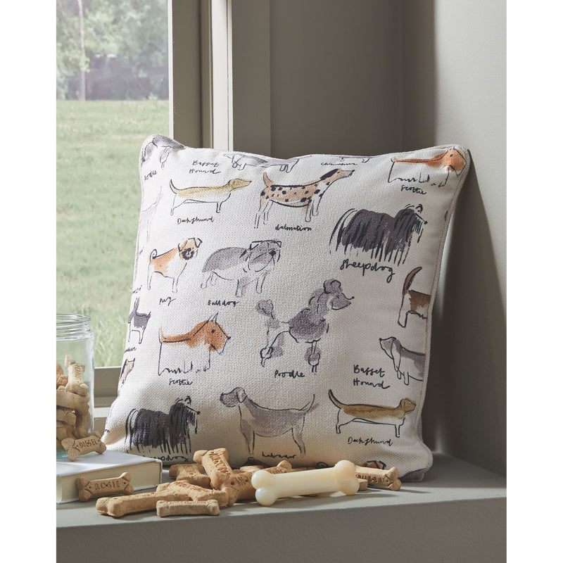 Mckile - Gray - Pillow (4/cs)-Washburn's Home Furnishings