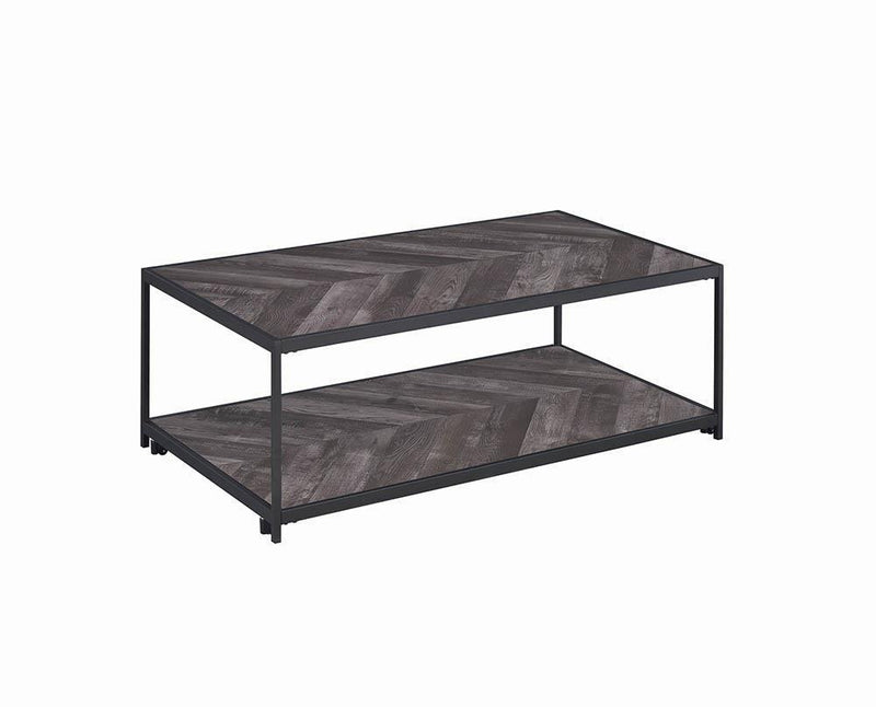 Meagan - Coffee Table - Gray-Washburn's Home Furnishings