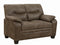 Meagan - Loveseat - Brown-Washburn's Home Furnishings