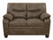 Meagan - Loveseat - Brown-Washburn's Home Furnishings