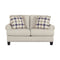 Meggett - Linen - Loveseat-Washburn's Home Furnishings